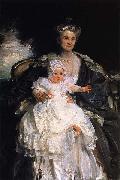 John Singer Sargent Mrs. Henry Phipps and Her Grandson Winston Spain oil painting artist